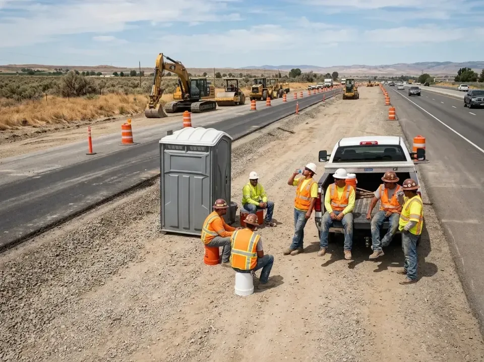 highway-road-construction-crew-007 — frequently asked questions, Porta Potty and Restroom Rentals in Muskegon Heights, MI